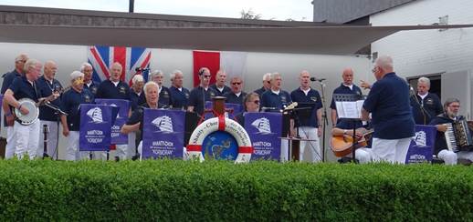 Shanty-Chor Kormoran im Cuxhavener Dse-Park